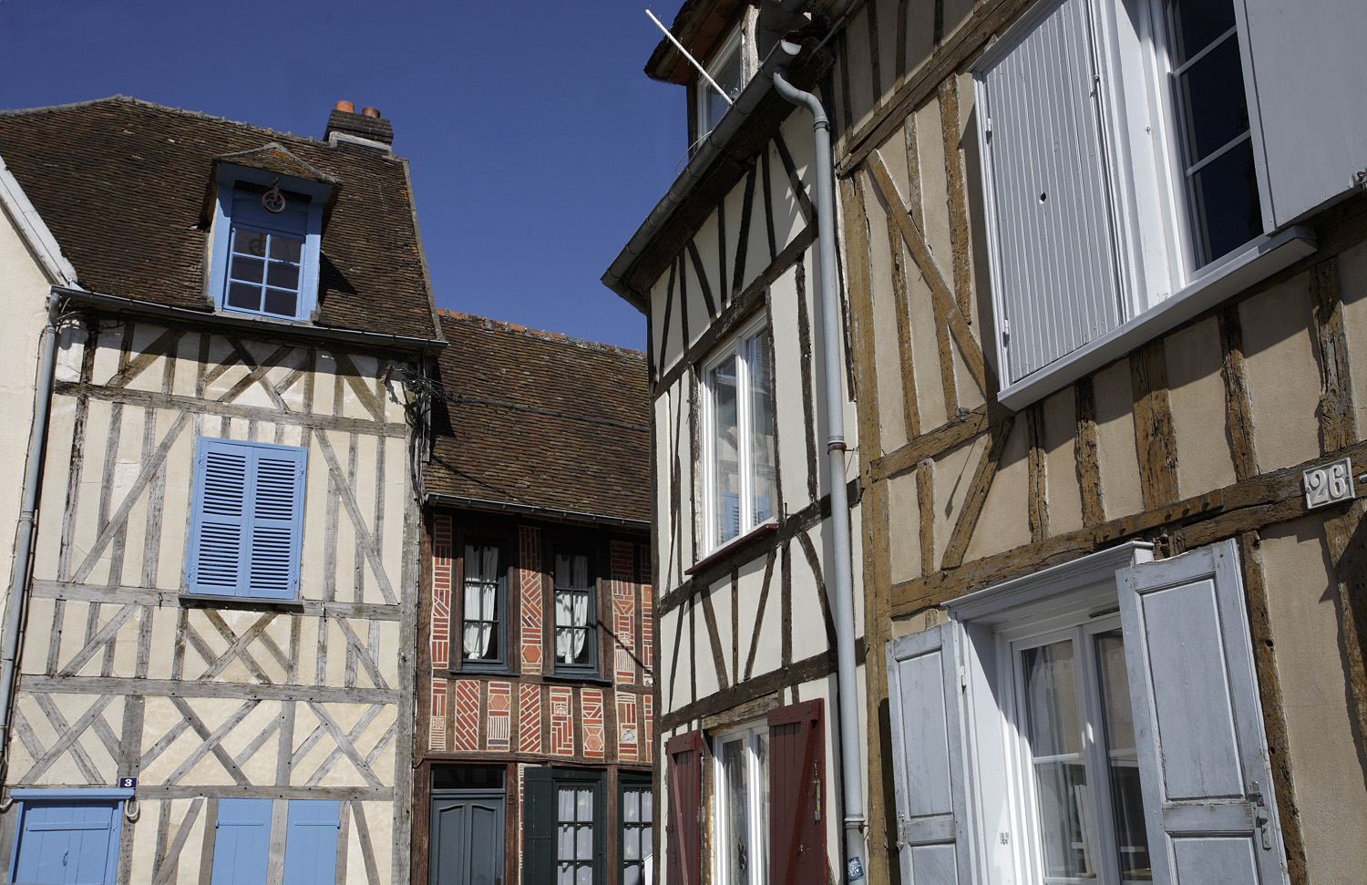 Maisons à pans de bois, Beauvais Maisons à pans de bois, Beauvais
