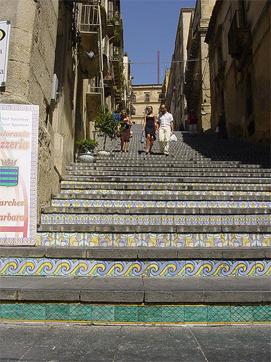 Escalier de Santa Maria del Monte