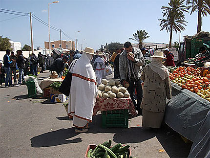 Jour de marché à Midoun (Djerba ) 