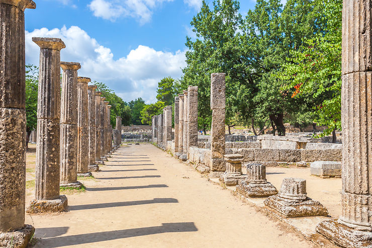 Les sites du Péloponnèse : Épidaure, Mycènes, Olympie, Mystra