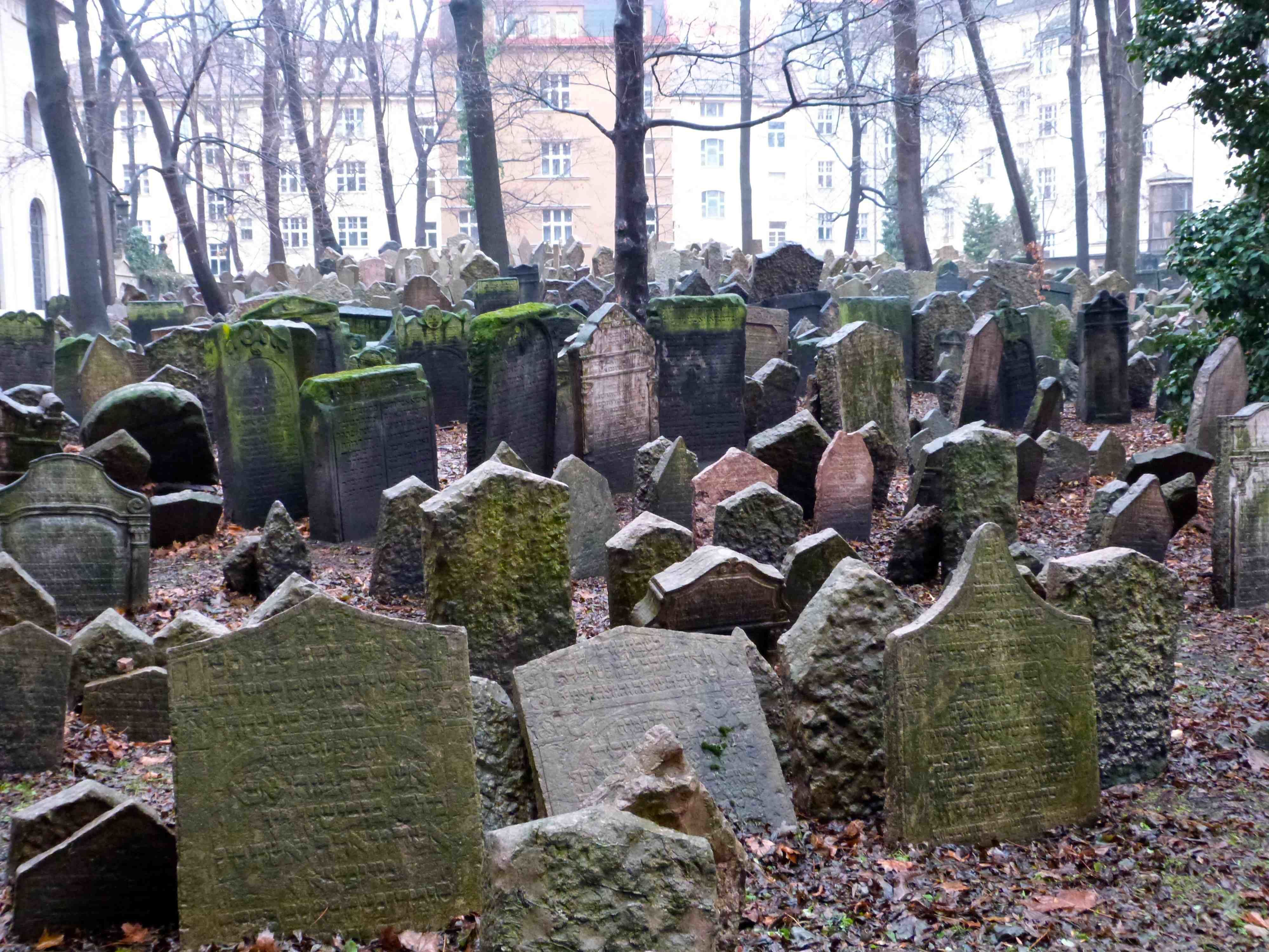Tombes du cimetière juif Stara Zidovsky Hrbitov