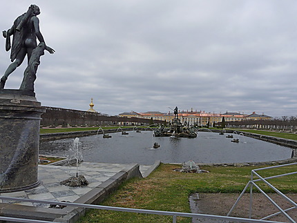 Les jardins supérieurs de Peterhof