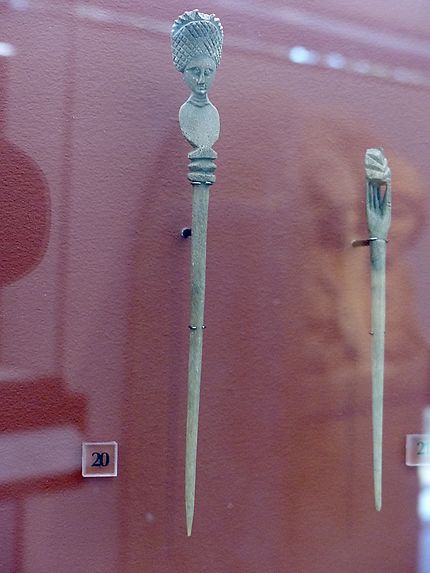 Épingles à cheveux Musée antique
