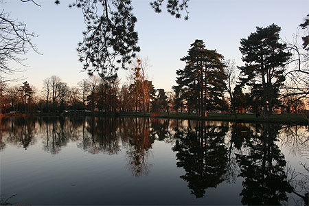 Un lac du bois de Vincennes