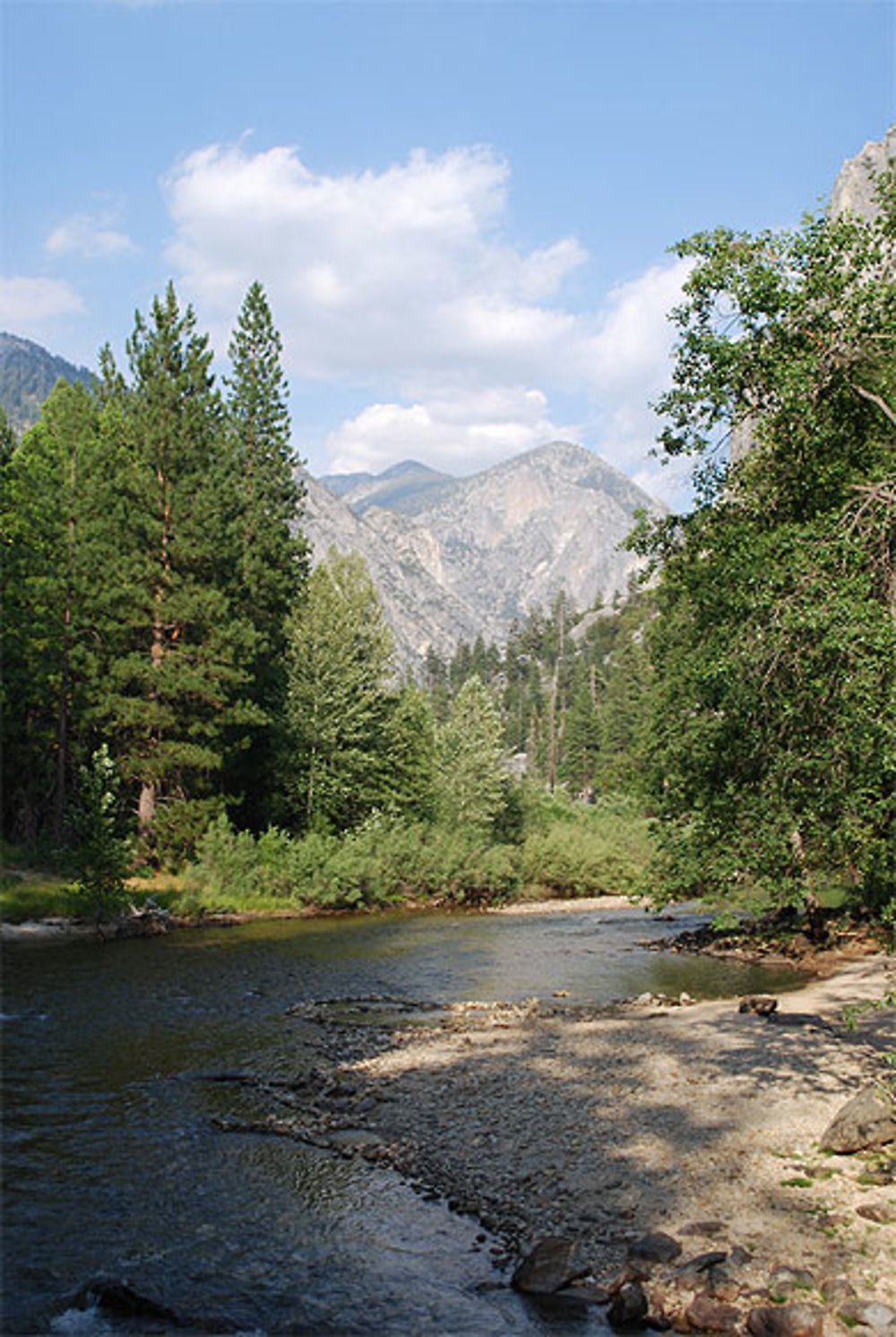 Rivière de Kings Canyon