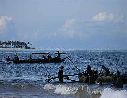 Les pêcheurs de Ngwe Saung
