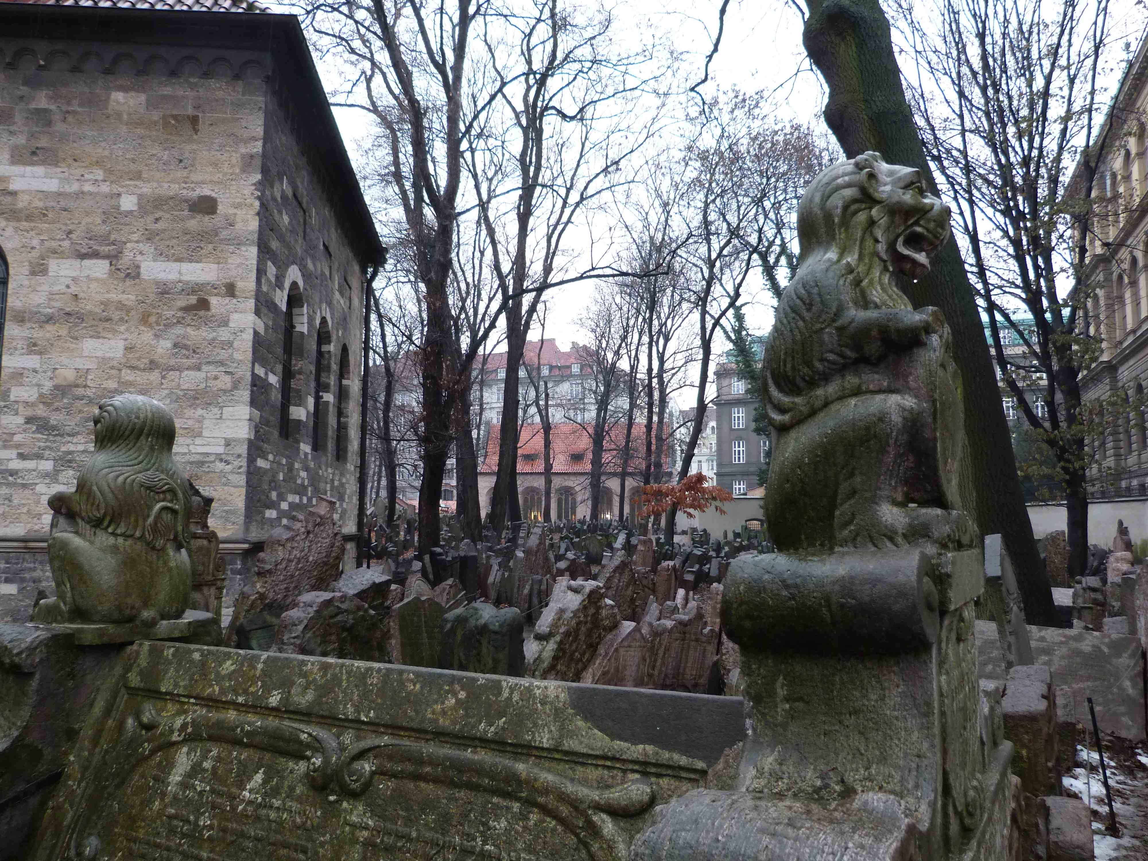 Tombes du cimetière juif Stara Zidovsky Hrbitovo