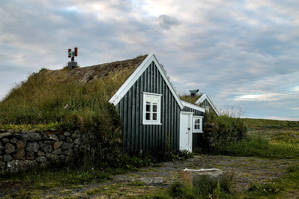 Habitat traditionnel à Keflavík