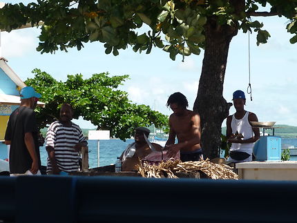 Retour de pêche en Martinique 