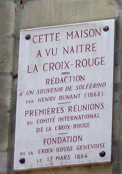 Naissance de la Croix-Rouge Naissance de la Croix-Rouge
