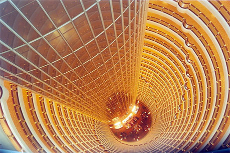 Du 88 eme étage de la tour Jin Mao Du 88 eme étage de la tour Jin Mao