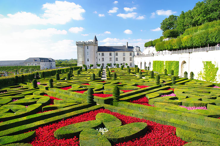Jardins du château de Villandry - Villandry, Indre-et-Loire