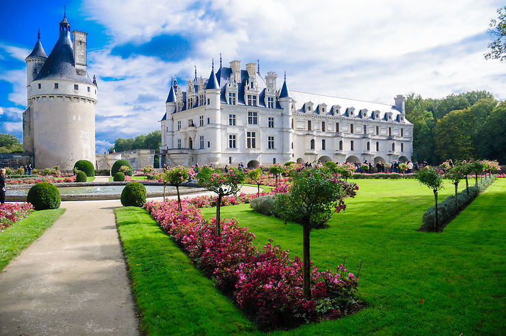 Jardins du château de Chenonceau - Chenonceaux, Indre-et-Loire