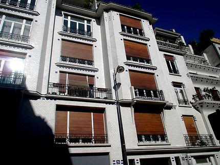 Immeuble en gradins, art déco (1912), Paris