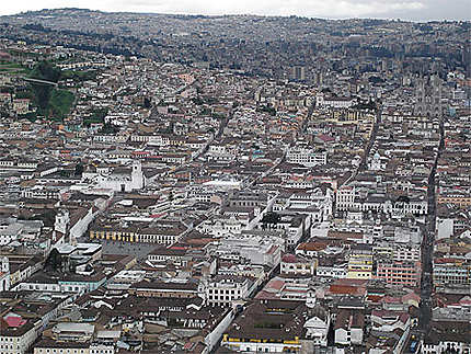 Vue de Quito du Panecillo