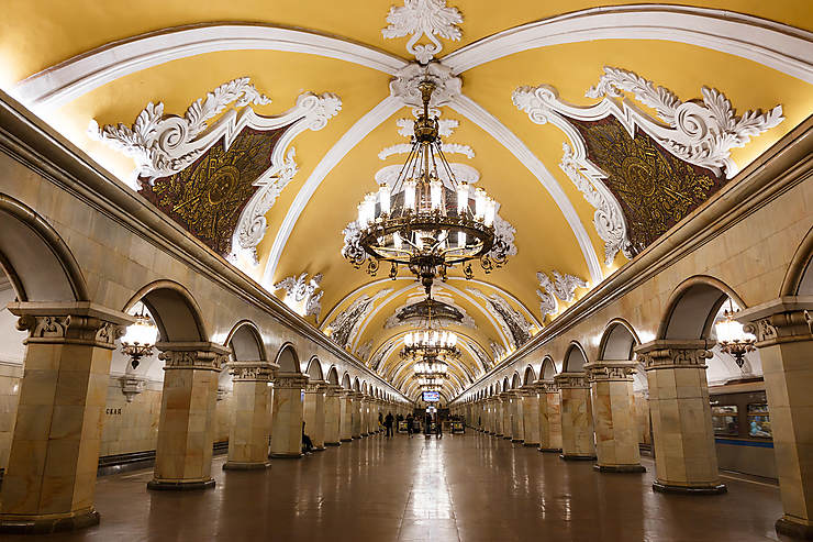 Le métro le plus mégalo : Moscou 