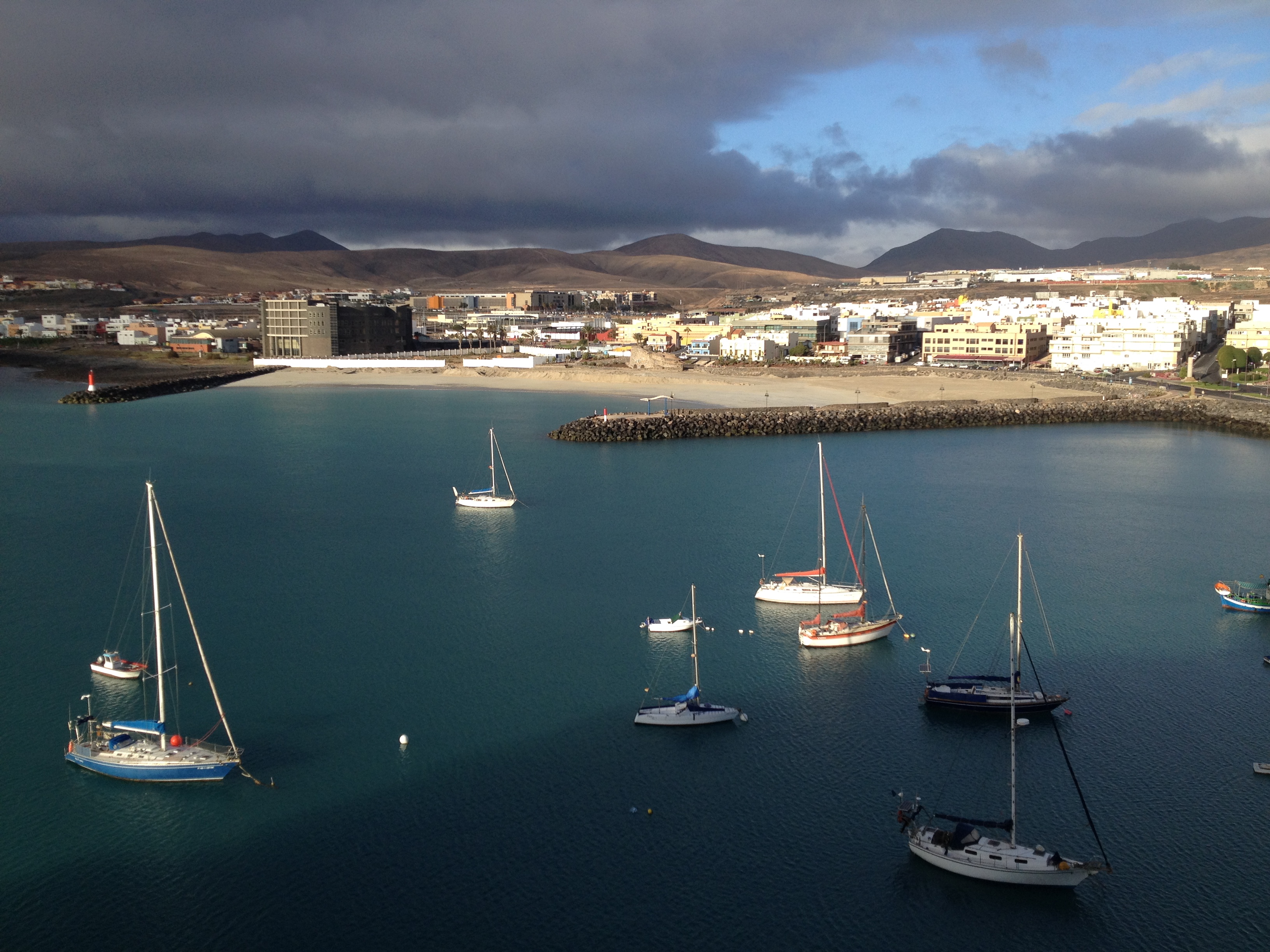 Arrivée à Fuerteventura Arrivée à Fuerteventura