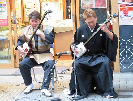Joueurs de shamisen, Tokyo