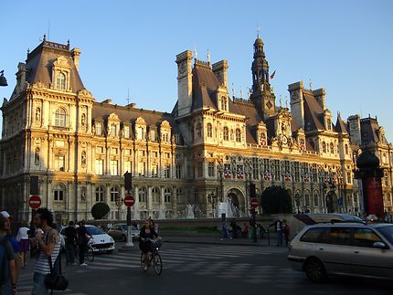 L'hôtel de ville de Paris
