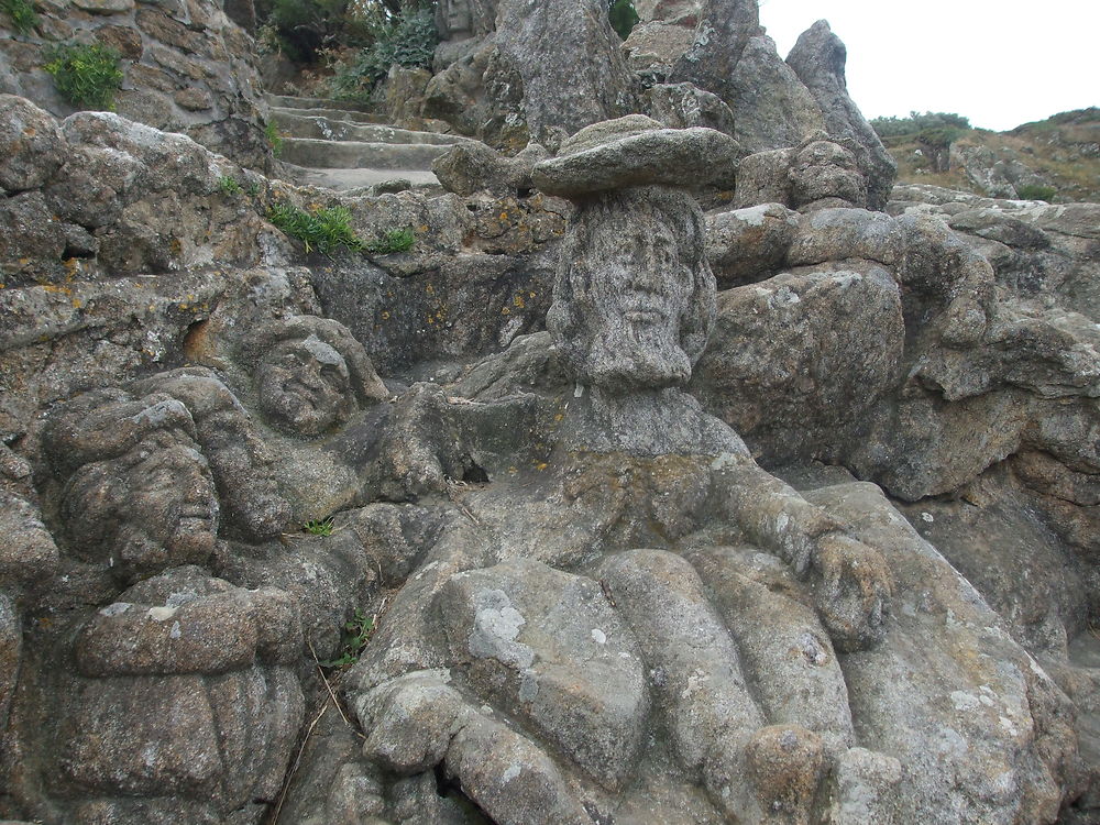 Sculptures en bord de mer