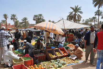 Sur le marché à Rissani