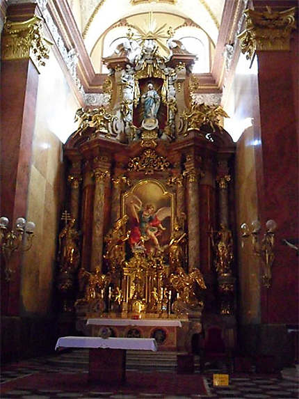 Kostel Sv. Michala : autel baroque