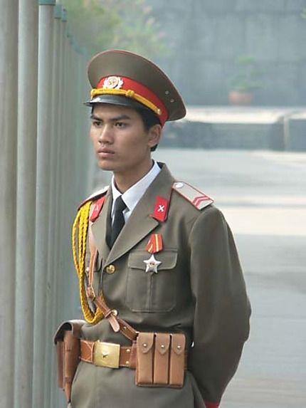 Soldat de la garde présidentielle
