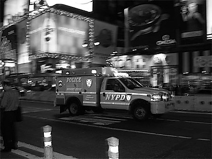 Véhicule des &quot;cops&quot; dans Times Square