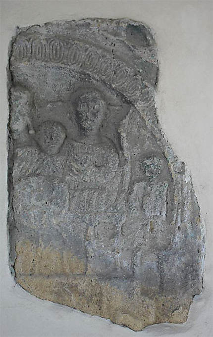 Pierre tombale romaine