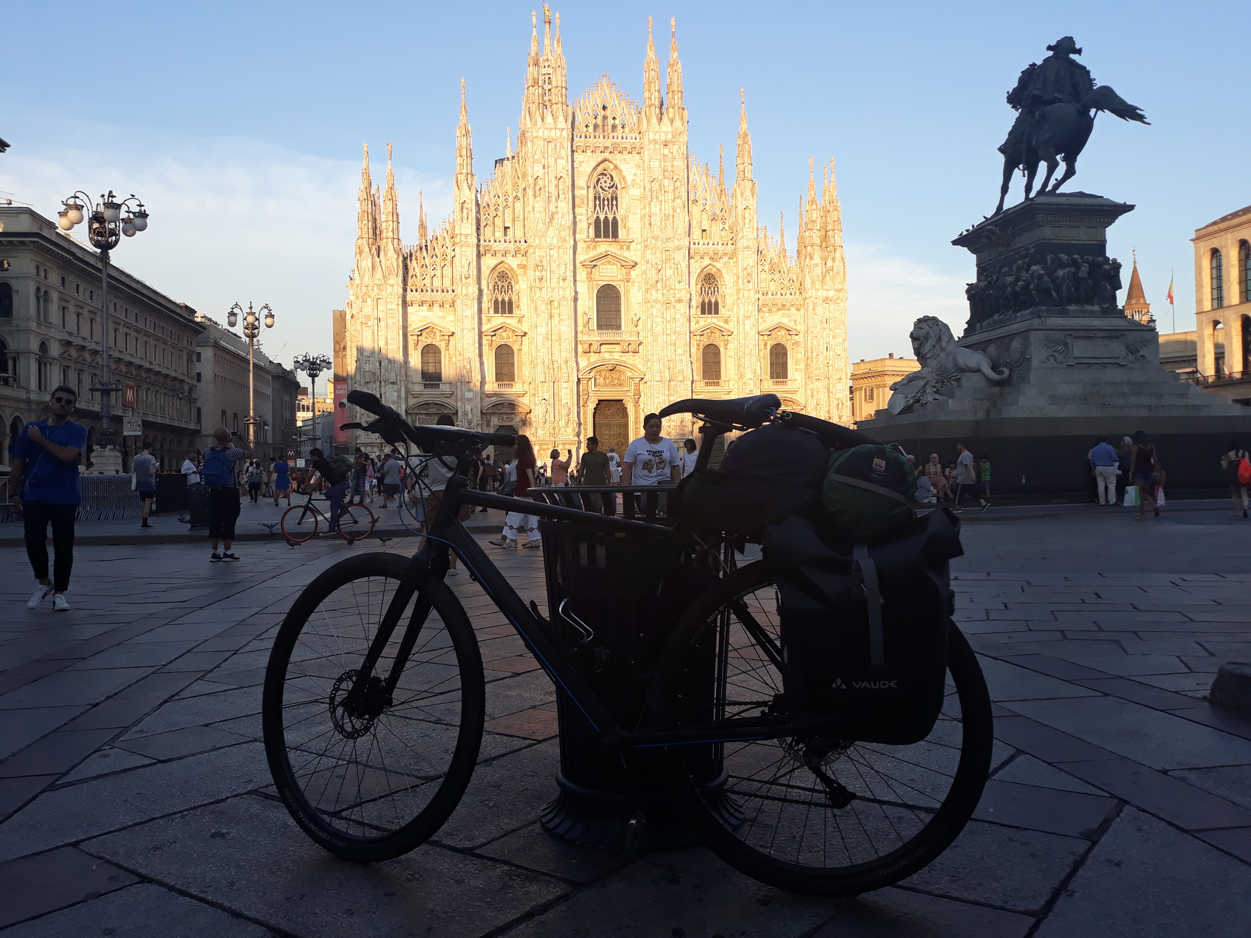 Eurovelo 5 - Milan