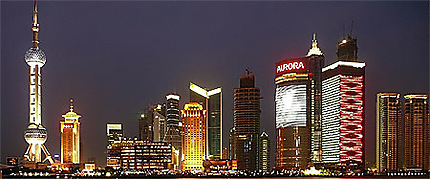 Pudong by night