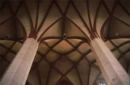 Le plafond de l'église Saint-Thomas Le plafond de l'église Saint-Thomas