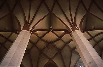 Le plafond de l'église Saint-Thomas
