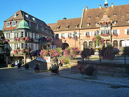 Mairie à Baar, Alsace, France
