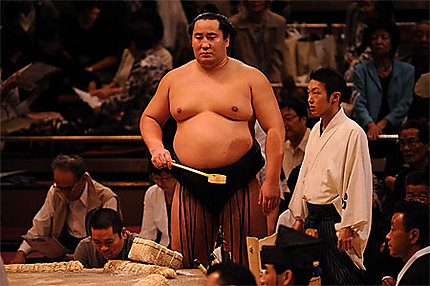 SUMO at Ryogoku kokugikan