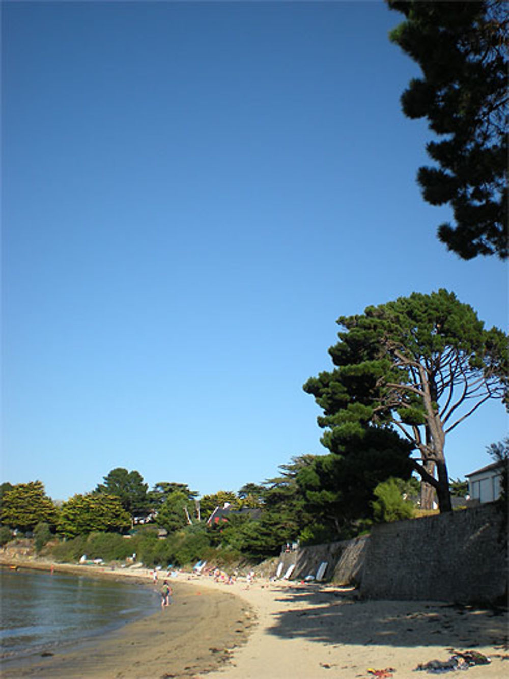 Plage à Nerbondic, près de Arzon