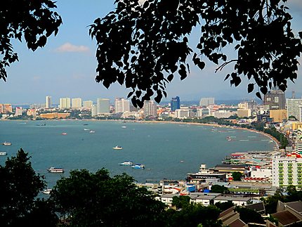 Vue générale de Pattaya