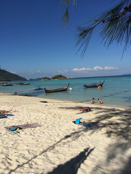 Bornéo et sa plage