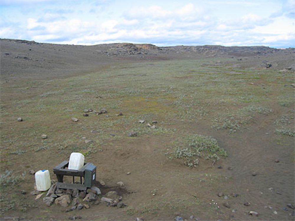 Le camping de Dettifoss !