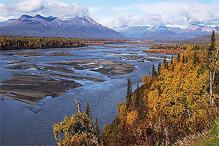 Entre Anchorage et Fairbanks