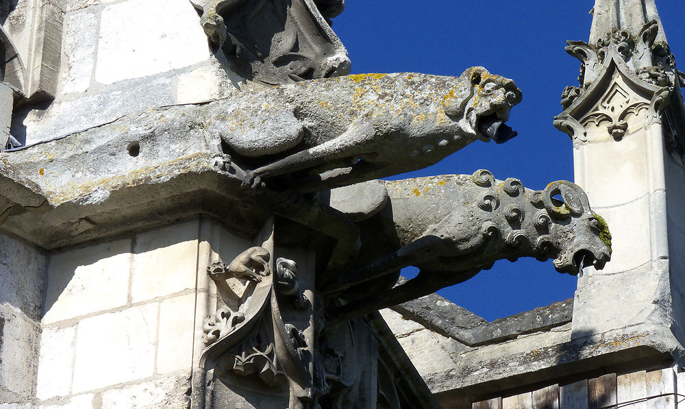 Gargouilles, église St-Etienne, Beauvais