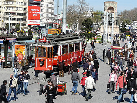 Tramway - Place Taksim 