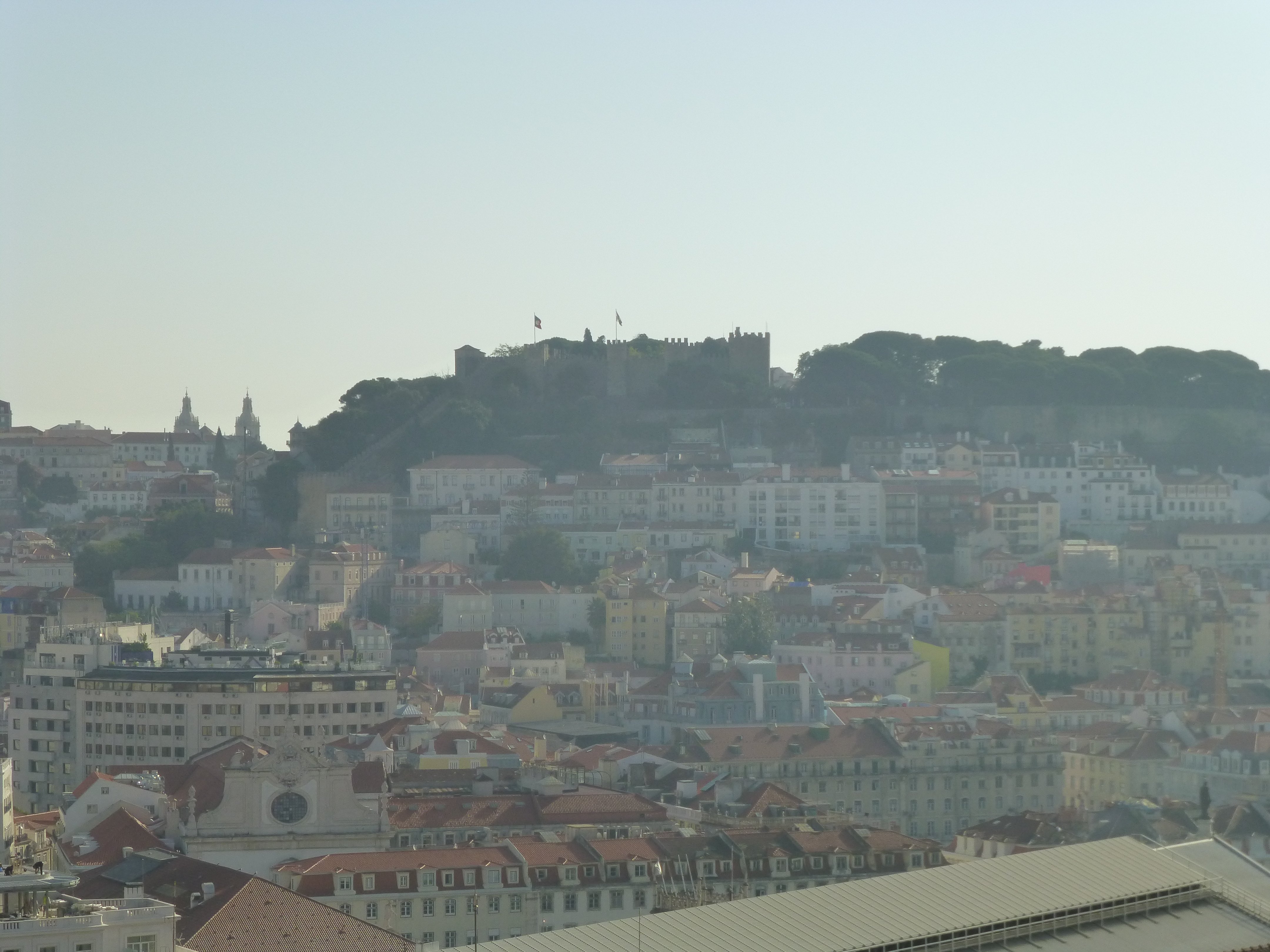 Vue sur le Castello, Lisbonne Vue sur le Castello, Lisbonne