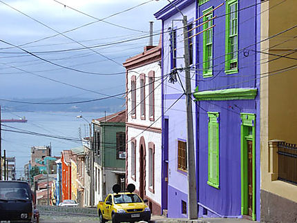 rue à valparaiso
