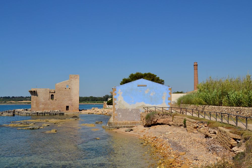 Vestiges d'une tonnara 