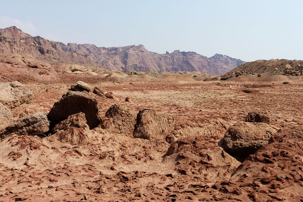 Plateau lunaire, Île de Qeshm, Iran