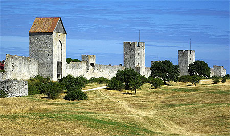 Les remparts de Visby Les remparts de Visby