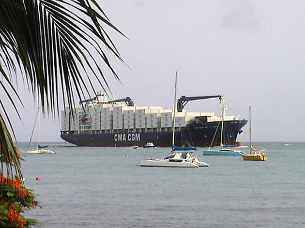 voyage cargo caraibes