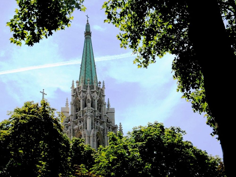 Clocher de l'Église Américaine de Paris