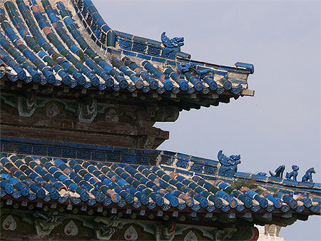Pavillon de style chinois du monastère Erdene Zuu